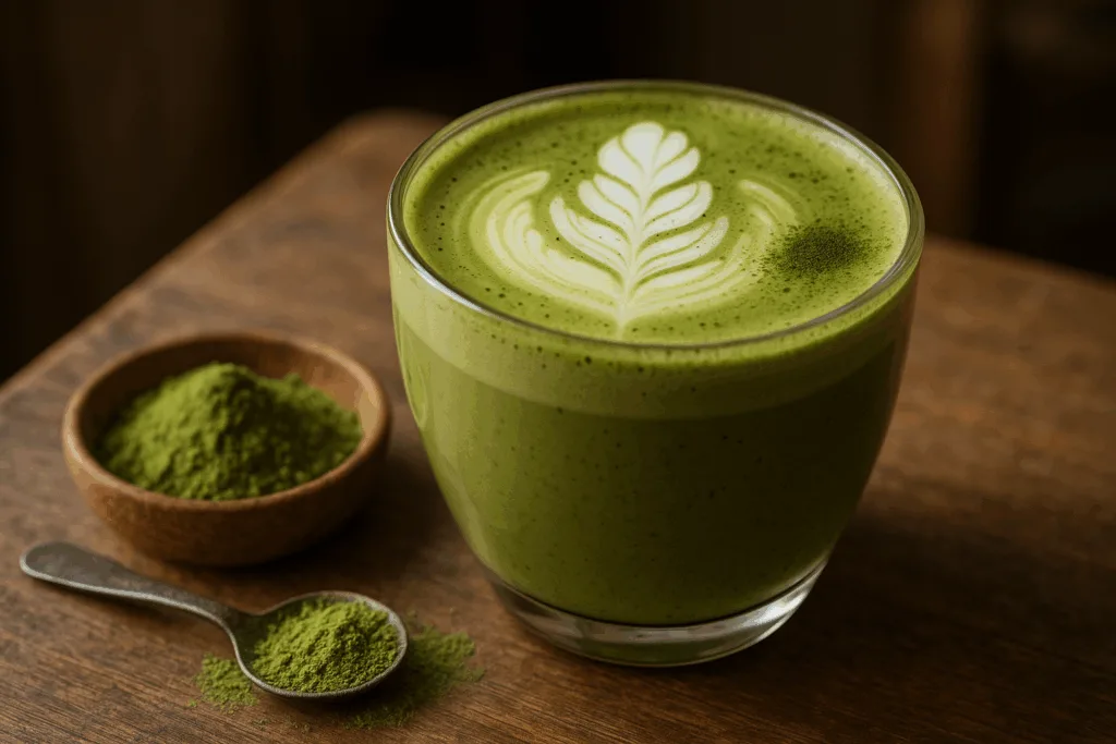 Illustration af er matcha sundt