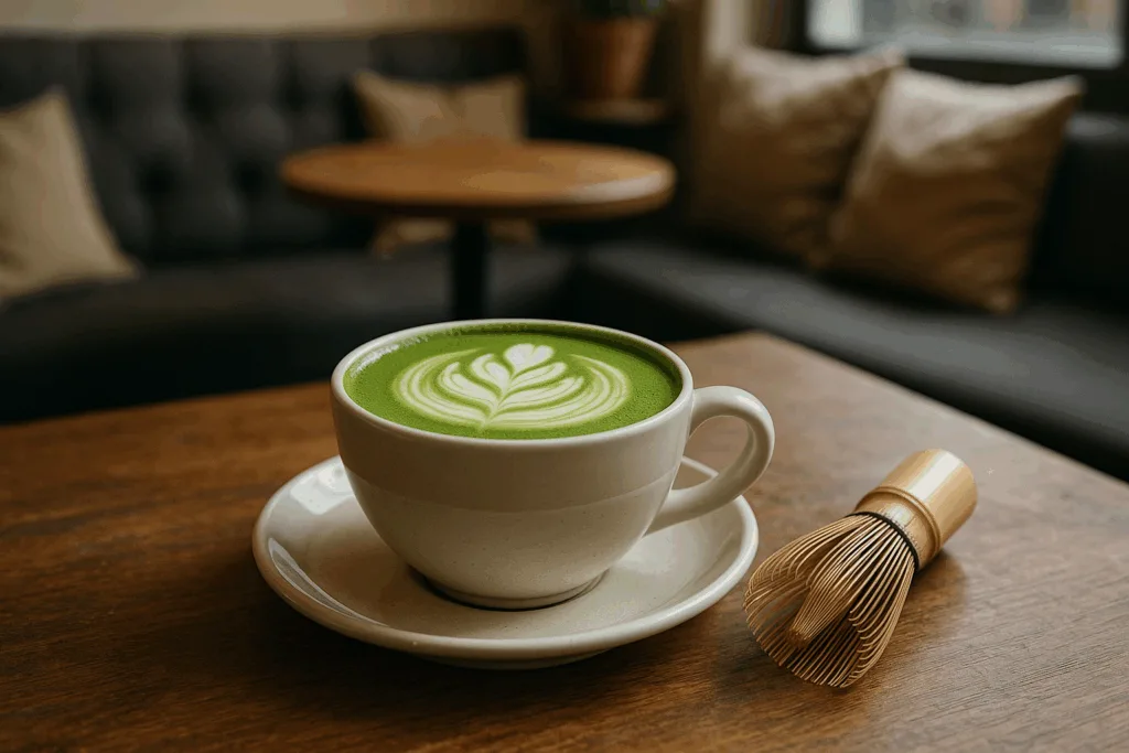 Illustration af matcha