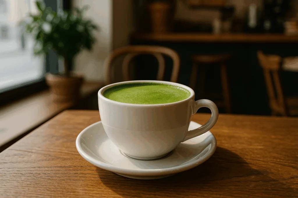 Illustration af matcha hvad er det