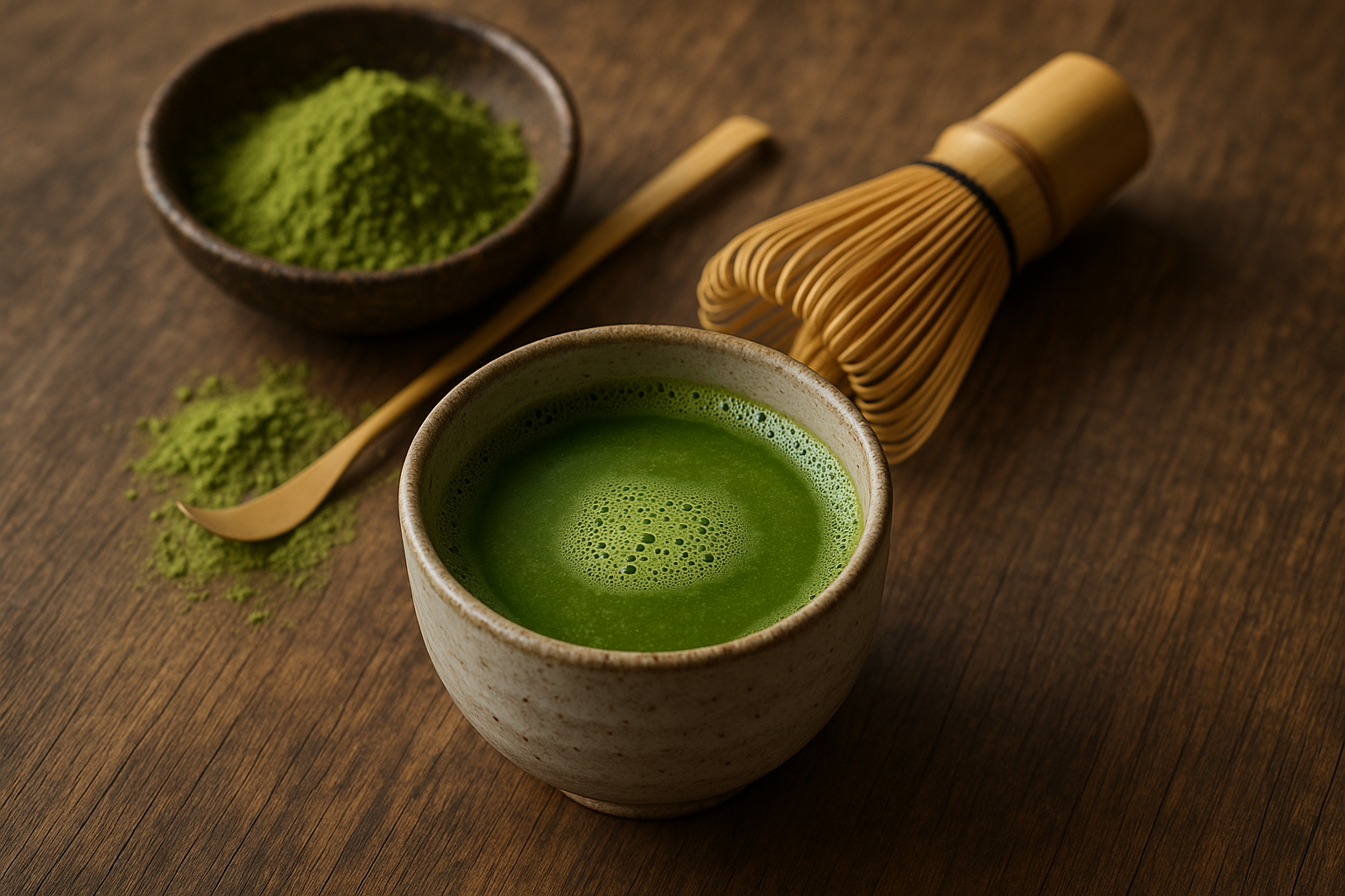 Illustration af matcha sundt