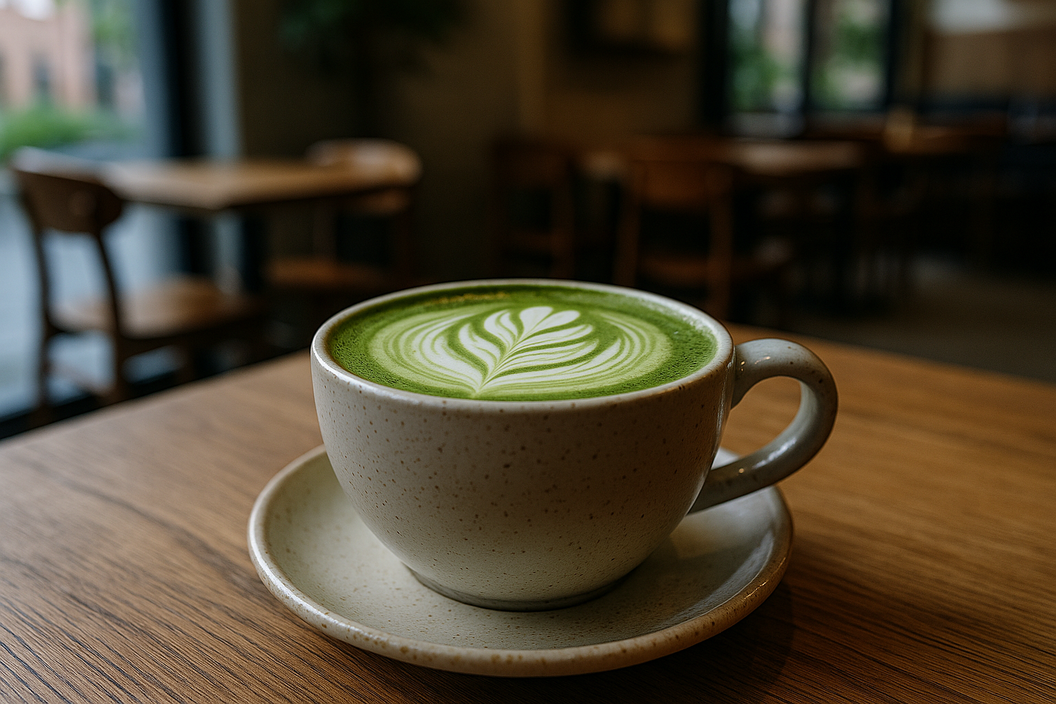 Illustration af hvad er matcha lavet af