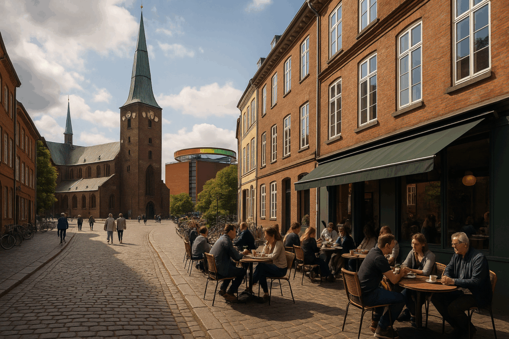 Illustration af hvad kan man lave i aarhus