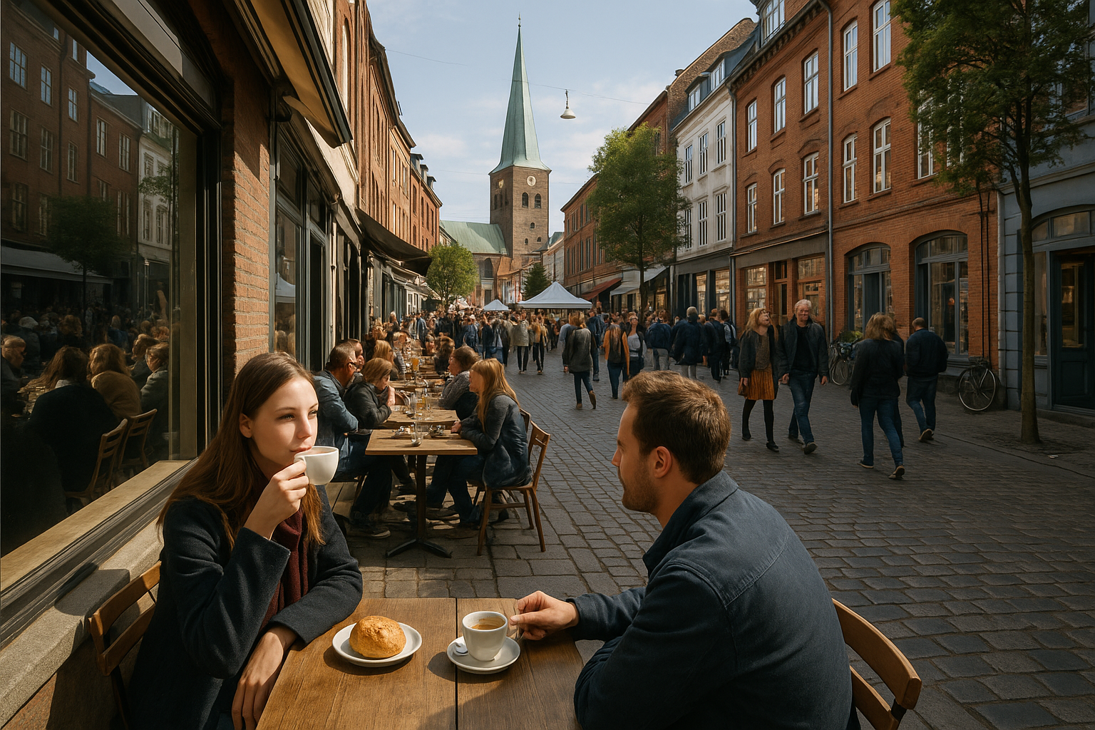 Illustration af hvad sker der i aarhus