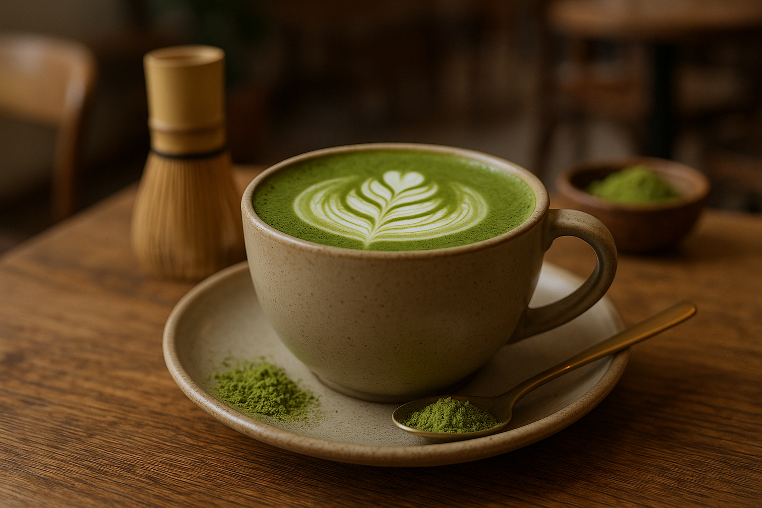 Illustration af hvorfor er matcha sundt