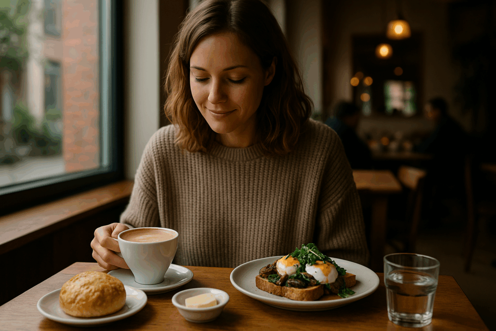 Illustration af mad i aarhus