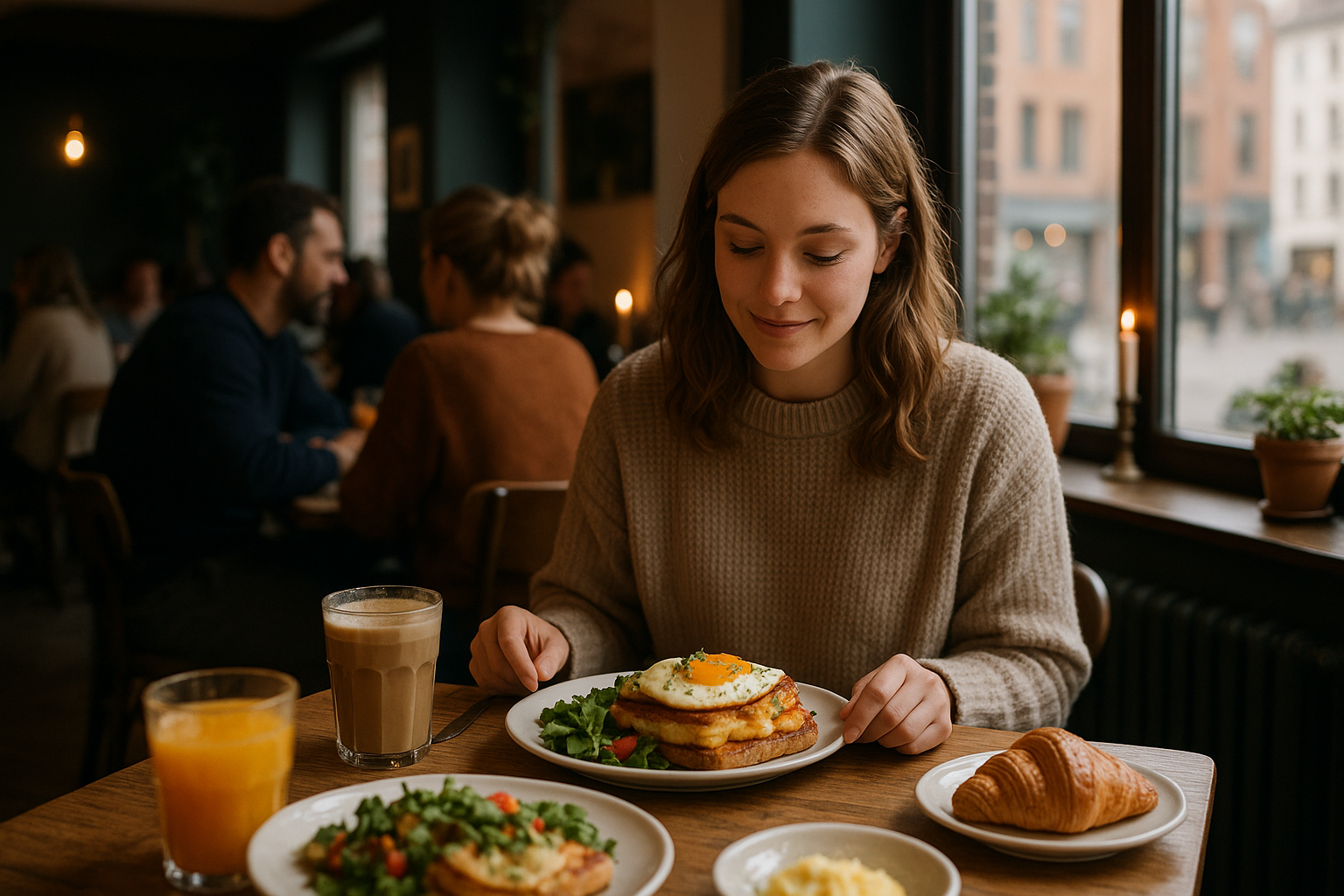 Illustration af aarhus bedste brunch