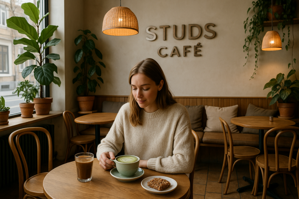 Illustration af café med sundt fokus aarhus