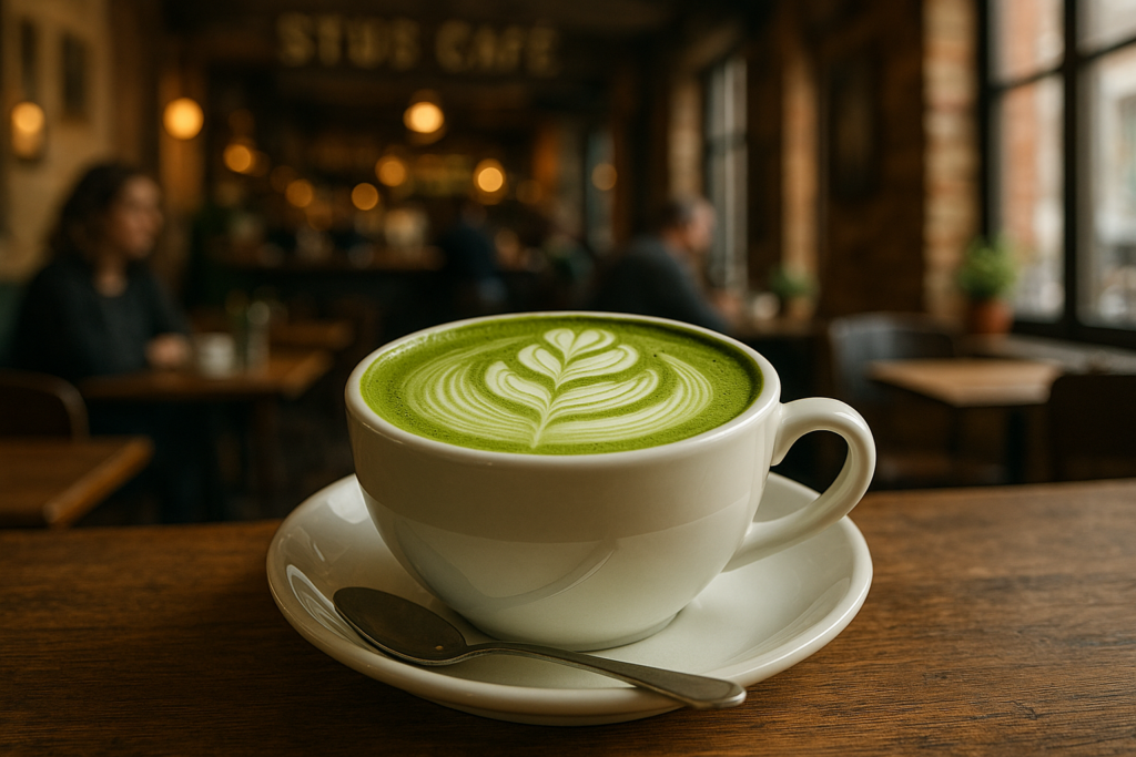 Illustration af matcha smag forklaret