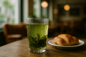 Illustration af bedste grøn te