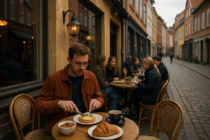 Illustration af billig brunch aarhus