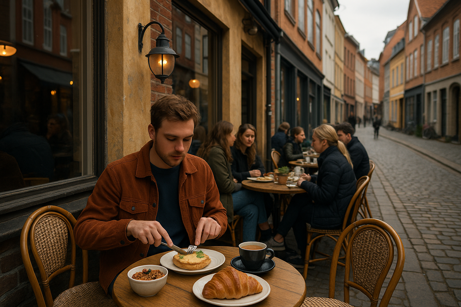 Illustration af billig brunch aarhus