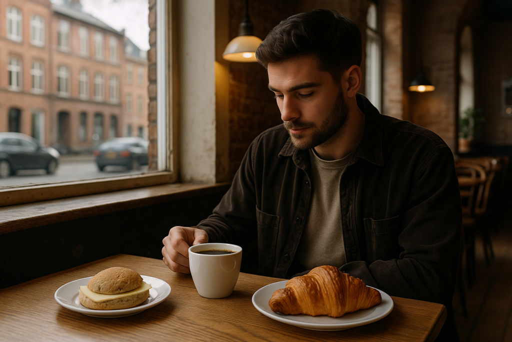 Illustration af billig morgenmad aarhus