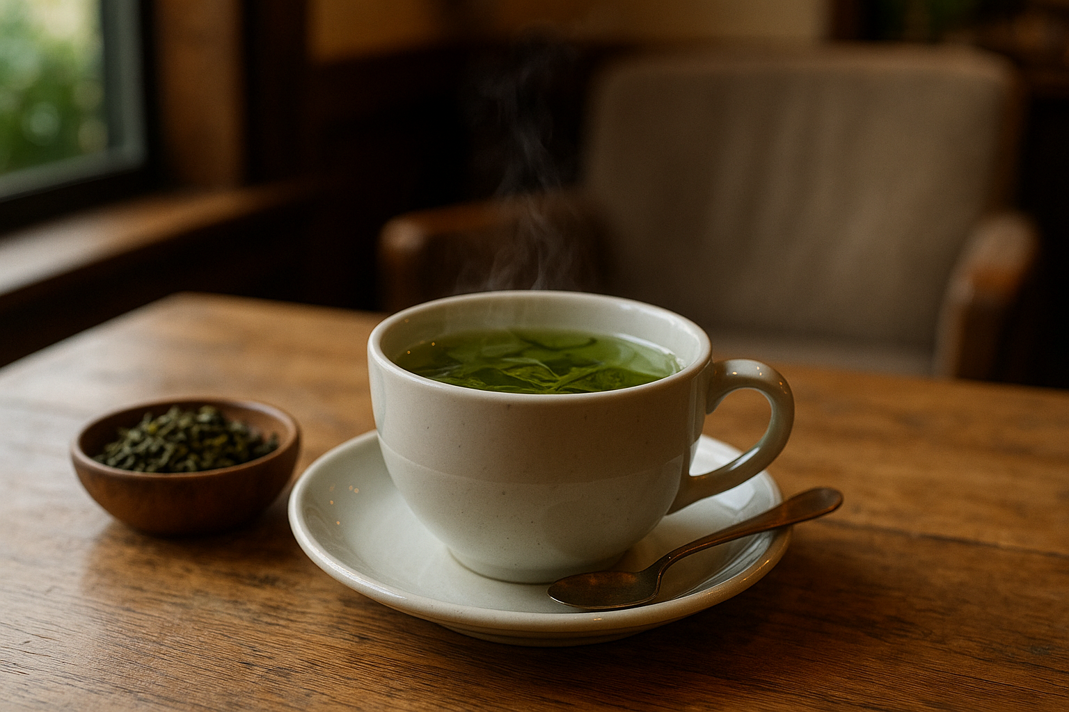 Illustration af hvorfor er grøn te sundt