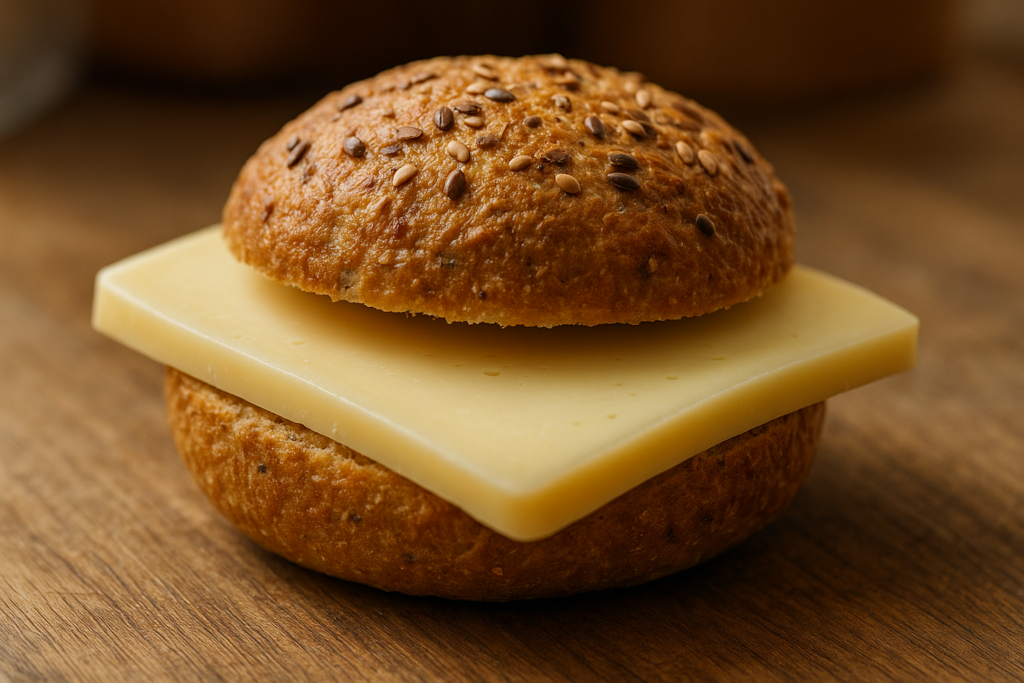 Illustration af kalorier i bolle med ost