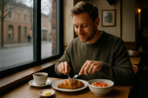 Illustration af morgenmad aarhus