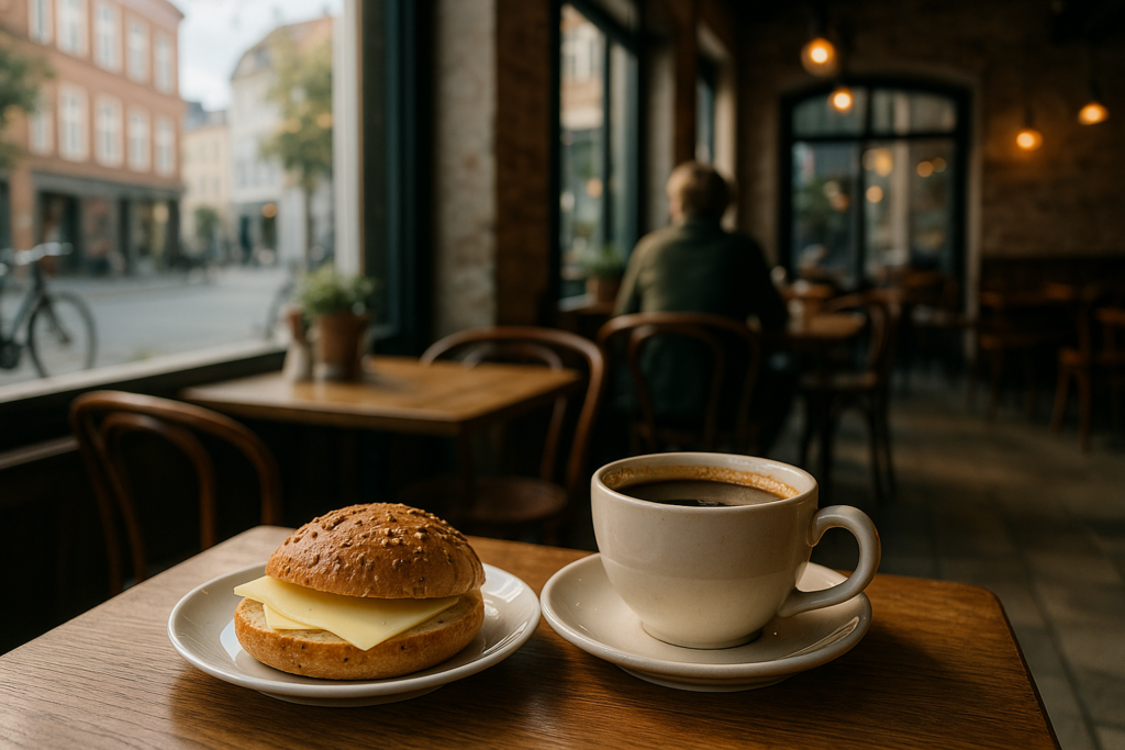 Illustration af morgenmad i aarhus