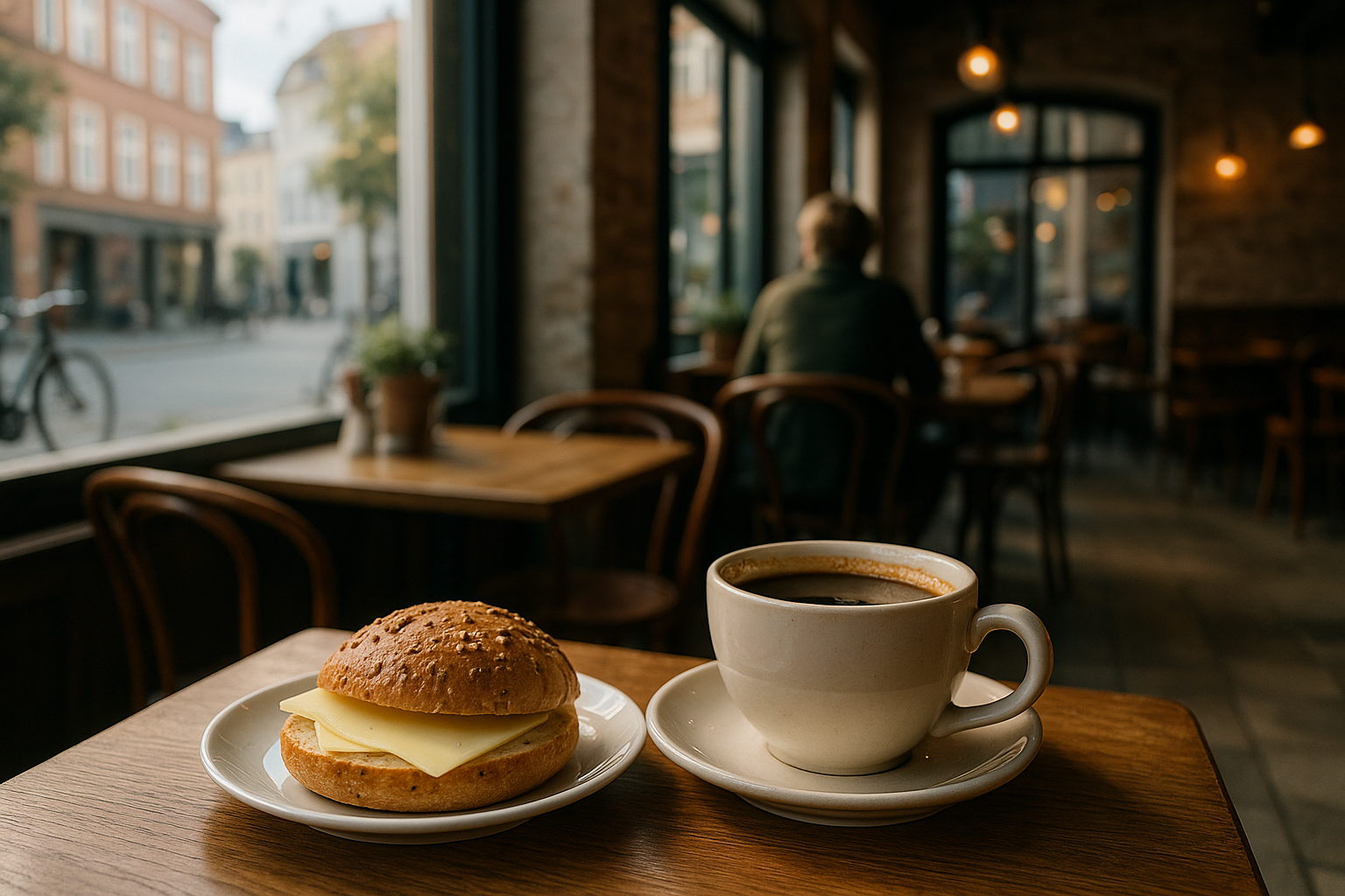 Illustration af morgenmad i aarhus