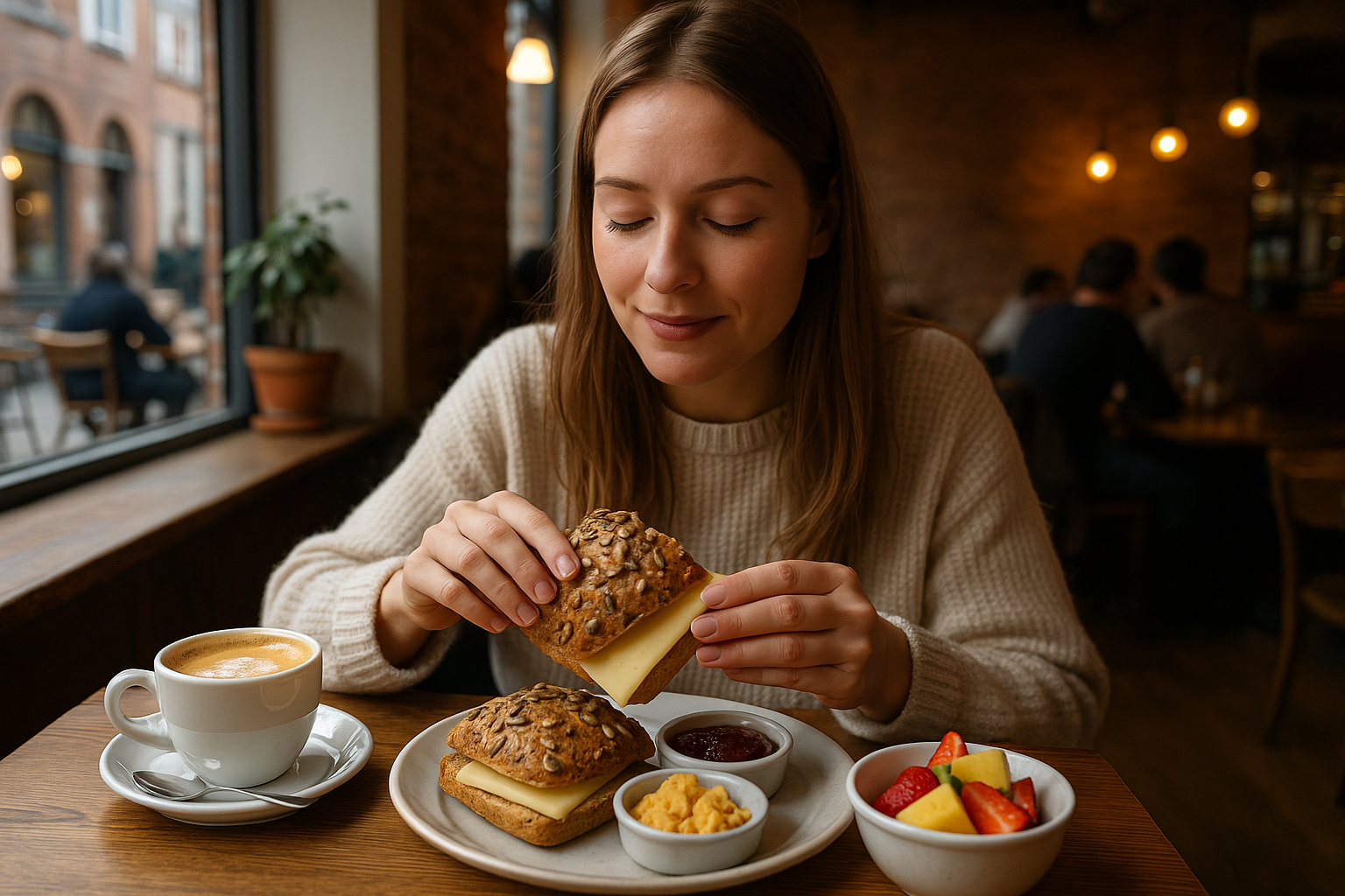 Illustration af glutenfri brunch aarhus