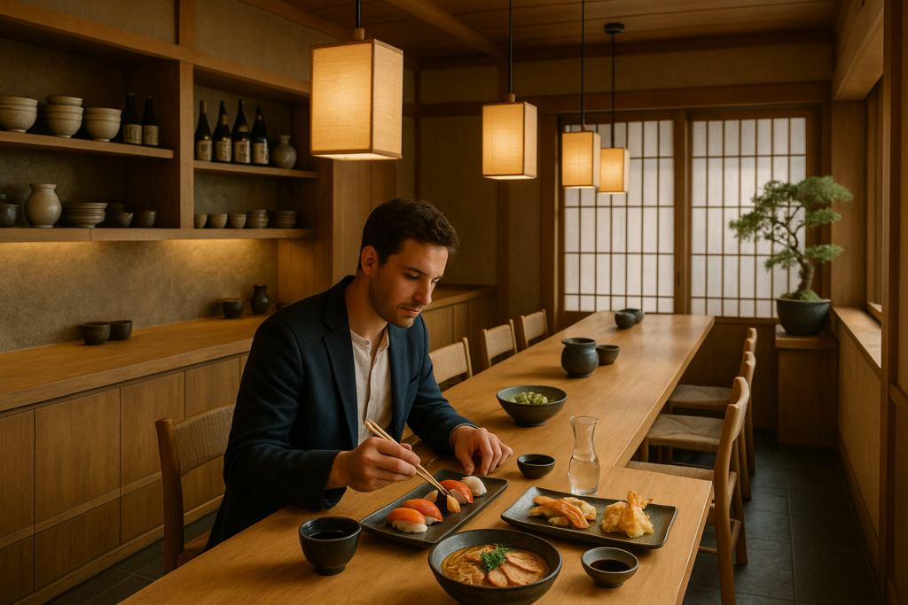 Illustration af ny japansk restaurant aarhus