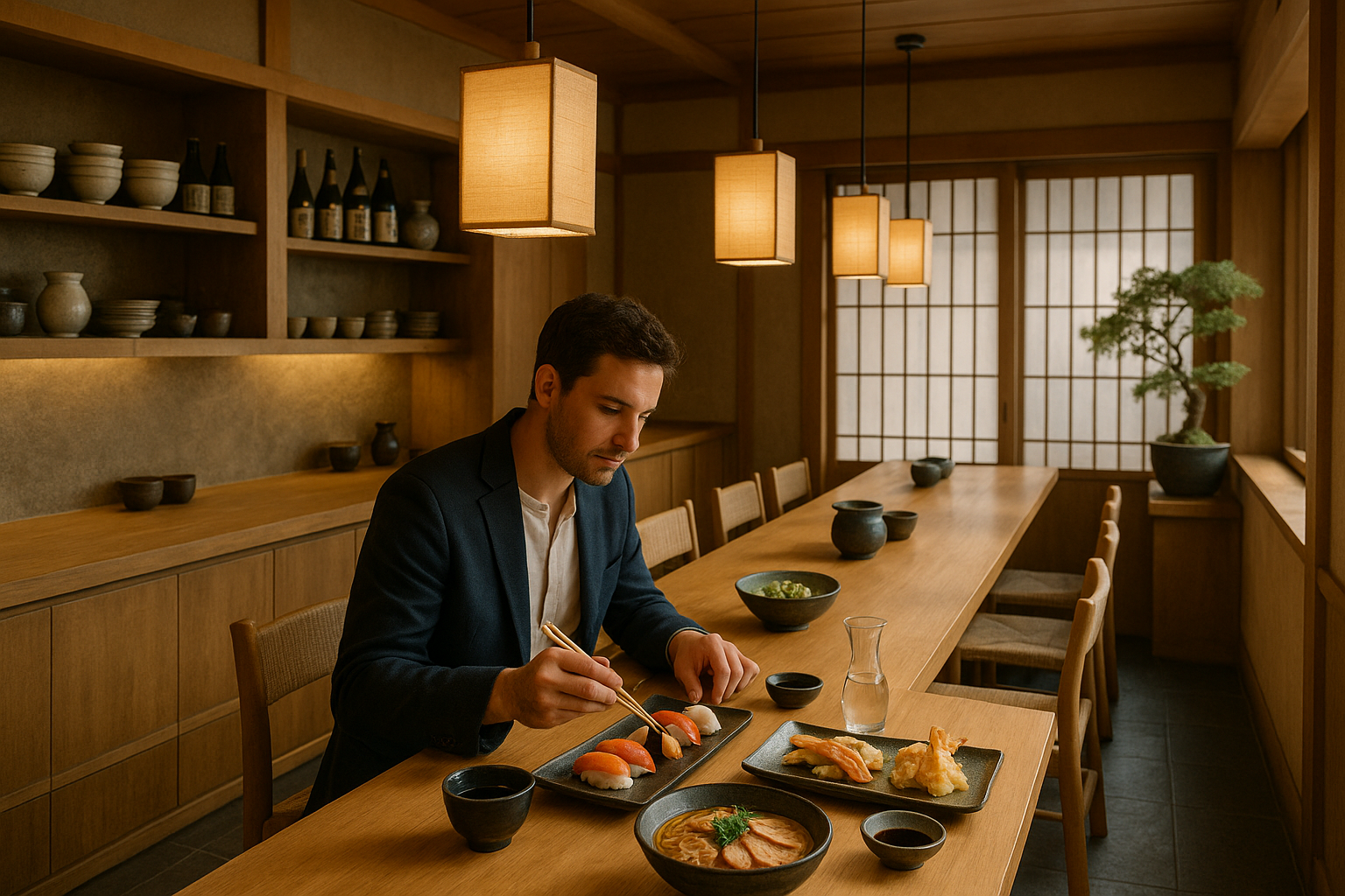 Illustration af ny japansk restaurant aarhus